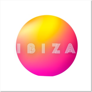 Ibiza Sunset Posters and Art